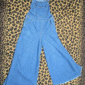 Super RARE - 90's  -21" Wide Leg Auraze for Beau Baker  Overalls